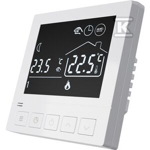 PROGRAMOZÓ HŐMÉRSÉKLET SZABÁLYOZÓ HD-T02-FEHER