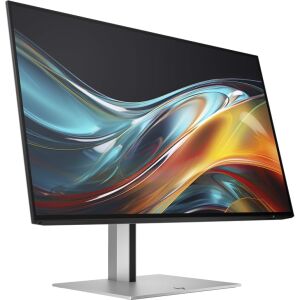 HP 7 sorozatú Pro 23,8 hüvelykes FHD monitor – 724PF Számítógépes monitor 60,5 cm (23,8") 1920 x 1080 pixel Full HD Fekete, Ezüst 145269837 - Monitor