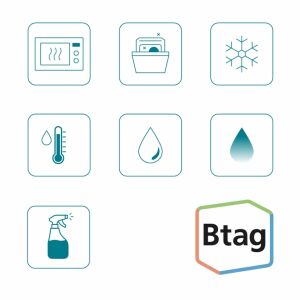 Szalag Brother 12mmx4m fehér/átlátszó BTAG-135