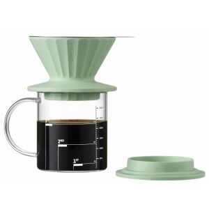BUYDEEM, zestaw do parzenia przelewowego, model CD1024, kolor Przytulny Zielonkawy
