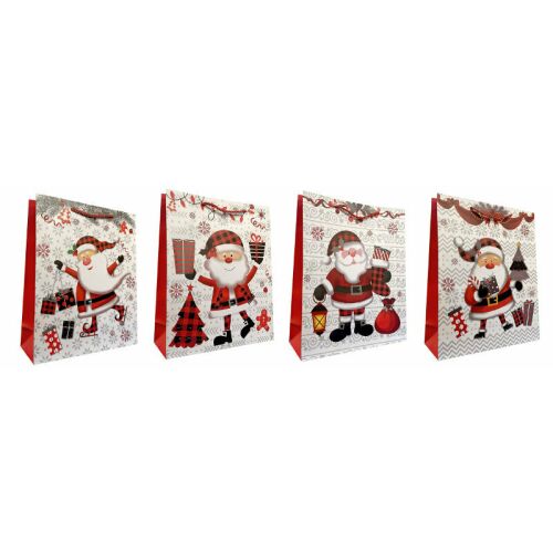 Díszes ajándékcsomagoló táska JP DW10121B 26x32x10 cm mix ára 1 db 145271284