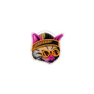 ART LED NEON ÁLMODÓ MACSKA színes FLA04 Forever Light 145271706 - Dekorációs lámpa