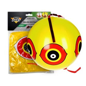 Madárriasztó - Sárga NO PEST ballon