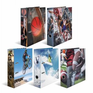 HERMA Mappa A4 Karton Sport Választék 5 különböző mintával