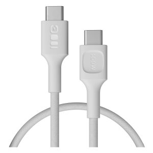 USB-C kábel 0,3m 100W Greencell PowerStream Gyors töltés PD Snow White 145272176 - Kábel