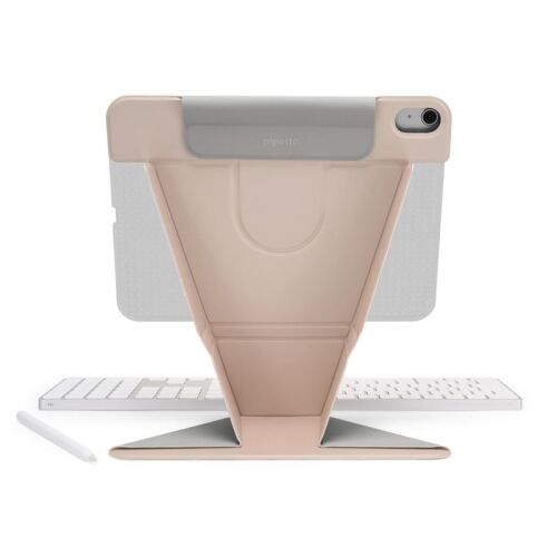 Pipetto Origami No6 Állvány tok, fém rózsaszín - iPad Air 11" (2025/2024)/ iPad Air 10.9" (2022/2020)
