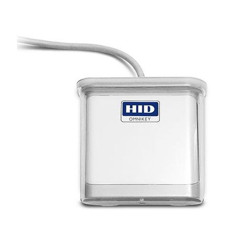 Omnikey USB 2.0 kártyaolvasó, R50220318-CR, chipkártyák, külső, fehér