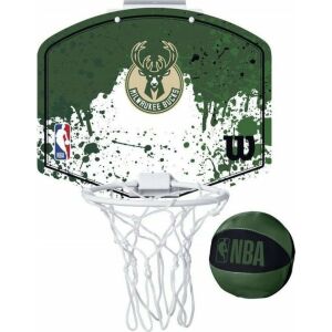 Wilson NBA Team Milwaukee Bucks Mini Kosár WTBA1302MIL Zöld One size 145272491 - Kosárlabdázás