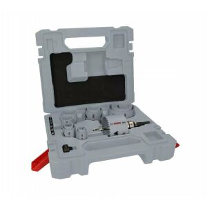 Bosch 15 részes fúrószett PRO Multi Material, Q-Lock tartó 145272587 - Körkivágó & Lyukfűrész