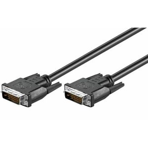 Microconnect MONCC05 DVI kábel 0,5 m DVI-D Fekete 145273312 - DVI kábel