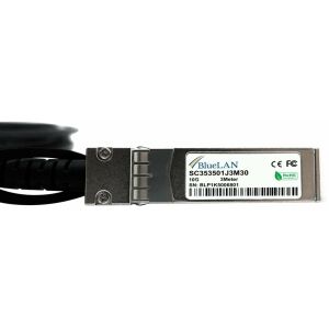 HPE kompatibilis X240 10GBASE-CR SFP+ SFP+ DAC 1.2M AWG30 145273459 - Optikai kábel