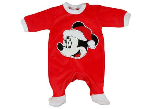 Disney hosszú ujjú Rugdalózó - Minnie Mouse #piros 30490765