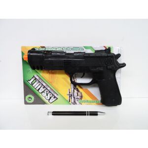 PISZTOLY, 25x15 cm, 3+, bliszter 145273512 - Játékpuska, töltény