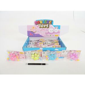 AST. GNIOTEK x 16 macskatalp, 7x6,5 cm,    displ. 145273822 - Stresszlabda