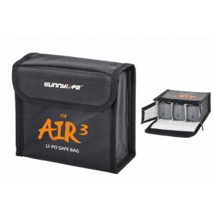 Tasak Tok Tok Tok 3x Akkumulátor Akkumulátor Tűzálló Dji Air 3 / 3s / 3 S / A3-dc599-3 145274304 - Drón kiegészítő