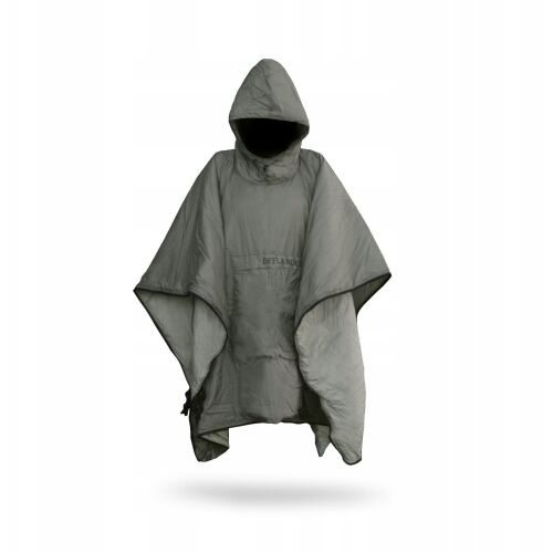 OFFLANDER Vízálló kemping poncho szürke