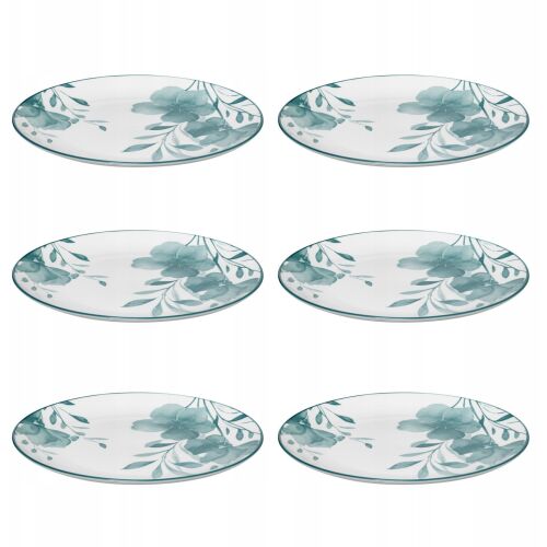 Vacsora tányér porcelán LILY, 6 db x Ø 27 cm 145274351