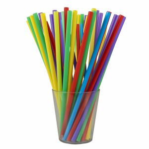 Újrahasznosható szívószál - egyszerű színkeverék (20 db) 20 db Arpex (KS1977)