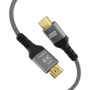 EFB HDMI Kábel High-Speed Ethernet-tel 4K60Hz 5,0m szürke 145274425 - HDMI kábel
