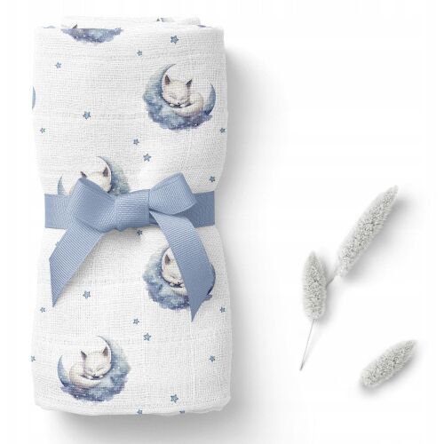 BOCIOLAND BL192-BAMBUSZ PELENKA 110X110 ALVÓ RÓKÁK