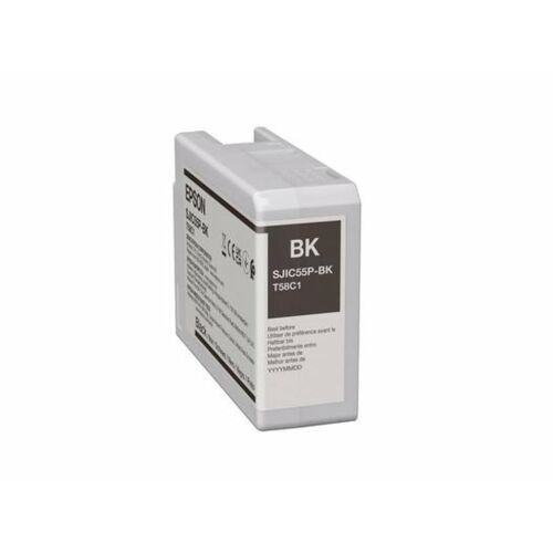 Epson SJIC55(BK) tintapatron 1 db. Eredeti Fekete 145274459