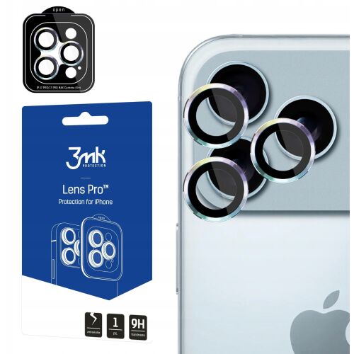 3mk Lencsevédő Pro Rainbow Apple iPhone 17 Pro / 17 Pro Max-hez 145274548