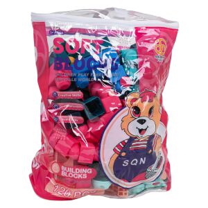 Puha ép épületkészlet 120 db 145275496 - Kreatív & Építő játék