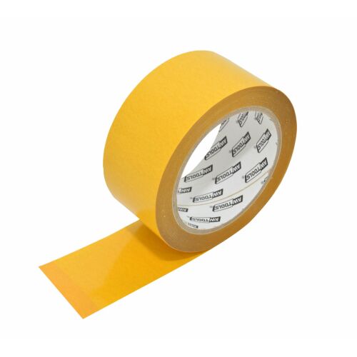 AWTOOLS kétoldalú ragasztószalag 48mm x 25m, erős ragasztószalag barkácsoláshoz és rögzítéshez - Ragasztószalag