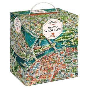 Puzzlove CzuCzu Wrocław Város 1000db 145275758 - Puzzle
