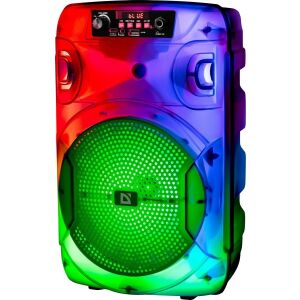 Defender BOOMER 12 Bluetooth 15W MP3/FM/USB/AUX/TWS/LED/MIC KARAOKE hangszóró fekete 145275789 - Audio