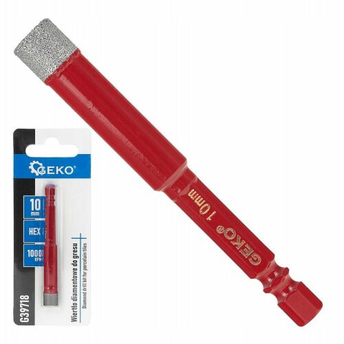 Gyémánt fúró 10mm-es HEX gránithoz (250) 145276099