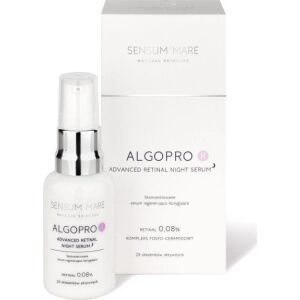 SENSUM MARE_Algopro koncentrált regeneráló-korrigáló szérum stabil 0,08%-os retinaldal 30ml
