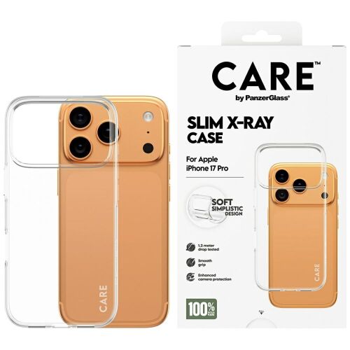CARE by PanzerGlass Fashionable X-Ray Soft Basic iPhone 17 Pro átlátszó 148978451 - PanzerGlass