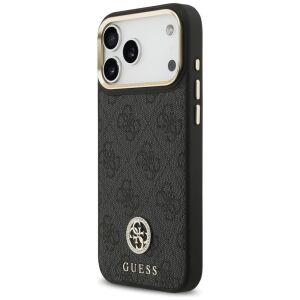 Guess 4G Strass Logo MagSafe tok iPhone 17 Pro Max fekete
