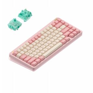 Nuphy - Halo75 v2 vezeték nélküli mechanikus billentyűzet - Sakura Fizz Menta mechanikus billentyűzet 145278293 - Billentyűzet