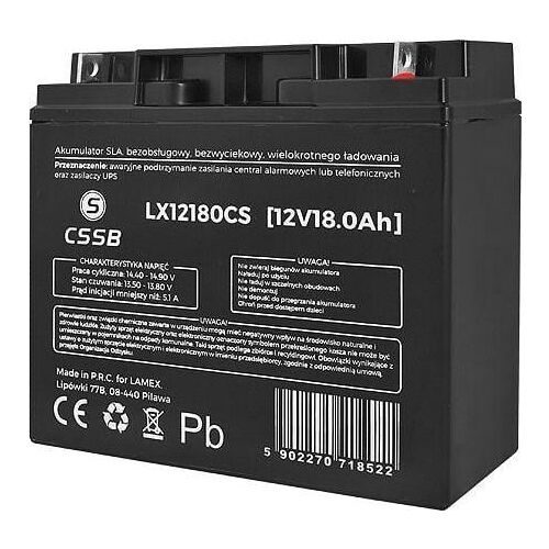 CSSB Gél akkumulátor 12V 18Ah 145278559