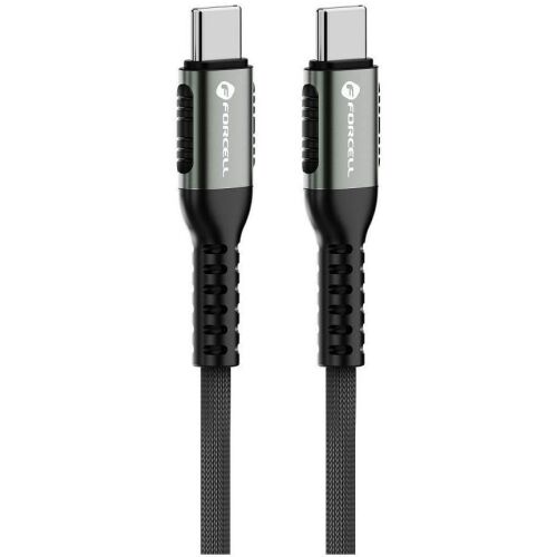 ForCell USB-C - USB-C kábel 0,25 m Fekete 145278594
