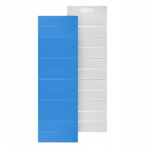 NC17103 KARIMATA SKŁADANA TURYSTYCZNA Z PODBICIEM ALUMINIOWYM + XPE 195 CM NIEBIESKA NILS CAMP