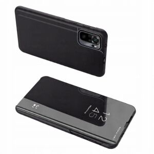 Clear View Case hüvely Xiaomi Redmi Note 11 Pro+ 5G (Kína) / 11 Pro 5G (Kína) / Mi11i HyperCharge / Poco X4 NFC 5G fekete