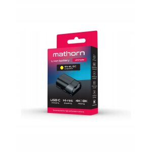 Mathorn MB-214 Ultimate 2600mAh USB-C akkumulátor EN-EL15C helyettesítő