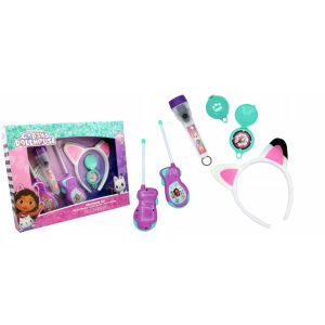 Kuckó Ház Gabi Walkie Talkie Rádiótelefon Készlet Zseblámpa Pánt Iránytű / 23884