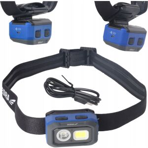 Dedra Homloklámpa 500lm, mozgásszenzor, 1000mAh/ 3xAAA akkumulátor