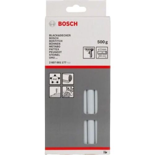 Bosch ragasztóbetétek 11 mm x 200 mm szürke 25 db 0,5 kg 2607001177 145279696