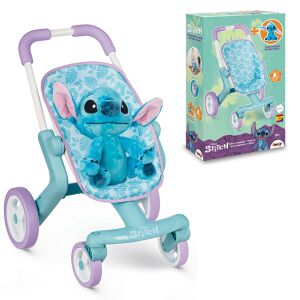 SMOBY MOJ PIERWSZY WOZEK STITCH PLUSZAK 25CM PU3