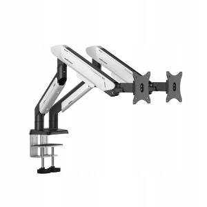 Anda Seat Stealth PRO II Duo 17”–42” fehér kétmonitoros tartó 145280056 - Monitortartó és állvány