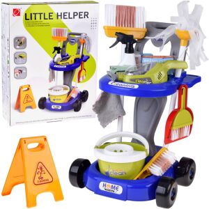 Gyerekek takarító készlete - kocsi kiegészítőkkel és porszívóval ZA5873