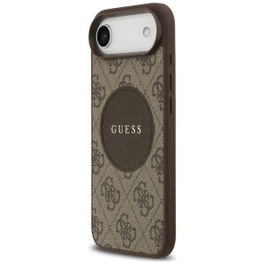 Guess 4G Circle Classic Logo tok iPhone Air Mágneses barna tok