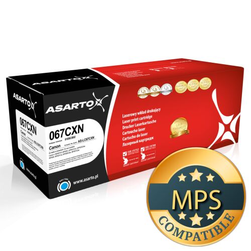 Toner Asarto do Canon 067CXN | 5105C002 | 2350 str. | cyan 145280580