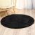 Covor Strado Rabbit 150x150, rotund moale de plus, Negru 145280904