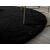Covor Strado Rabbit 150x150, rotund moale de plus, Negru 145280904